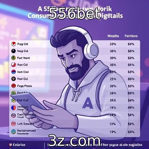 Perfil dos consumidores de jogos digitais - 556bet